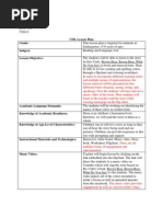 Download Brown Bear UDL Lesson Plan by JennaPlatte SN155496954 doc pdf