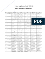 Jadwal Stase Pagi Dokter Muda THT