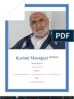 کتاب اشعار کریمی مراغه ای - Kərimi Mərağeyi Şeirləri