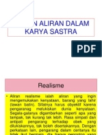 Aliran Aliran Dalam Karya Sastra