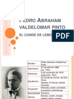 Pedro Abraham Valdelomar Pinto y Eguren