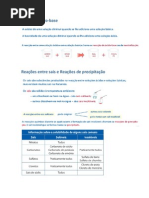 Velocidade Das Reacoes Quimicas