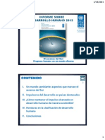 Presentacion HDR2013. Honduras
