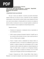 Direito Processual Civil - Recursos - Aula 2