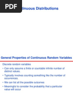 Continuous Distributions