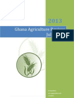 Ghana Agriculture Review July 2013