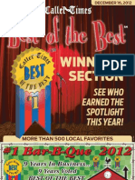 Best of The Best 2012 - Winner's Section