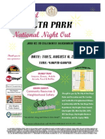 Teralta Nite Out Flyer