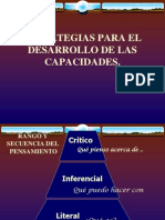 Estrategias Para El Desarrollo de Capacidades