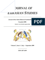 Journal of Eurasian Studies Vol 1,3, Jul-Spet 2009