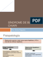 Síndrome de Budd - Chiari