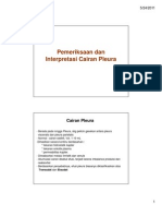 Rts 146 Slide Pemeriksaan Dan Interpretasi Cairan Pleura