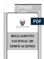 Reglamento Nacional de Edificaciones