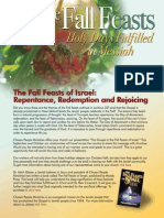 Messiah in The Fall Feasts of Israel
