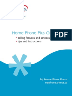 Home Phone Plus Guide: Calling Features and Services Tips and Instructions