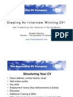 Ican Uk 270810 Session - A Winning CV