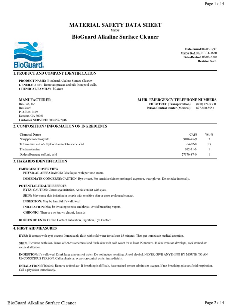 Pool Maintenance Safety Guide | PDF | Firefighting | Superfund