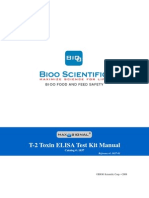 1037-01 Maxsignal T-2 Elisa Test Kit Manual