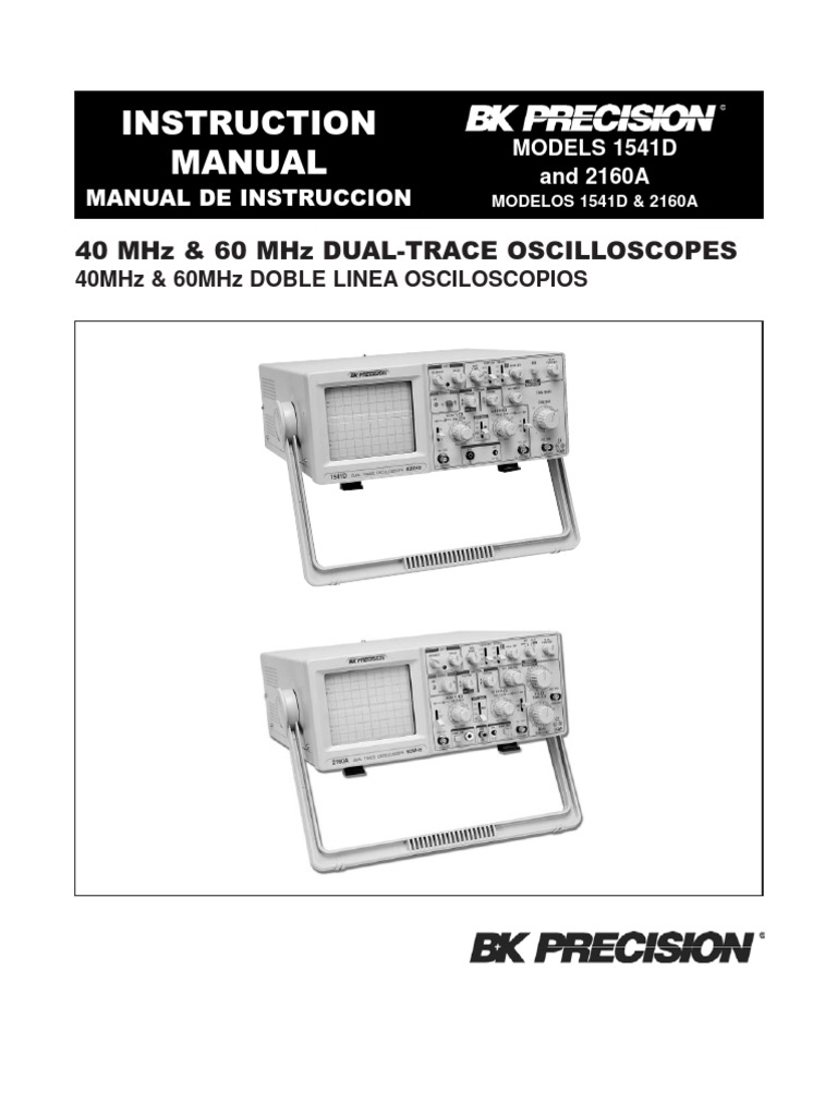 2160a Manual Completo | PDF | High Voltage | Electronics
