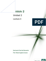 Lectura 3 La Construcción de Un Proyecto Educativo