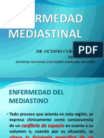 «Sobre Enfermedad Mediastinal», por Octavio Cubas, MD.