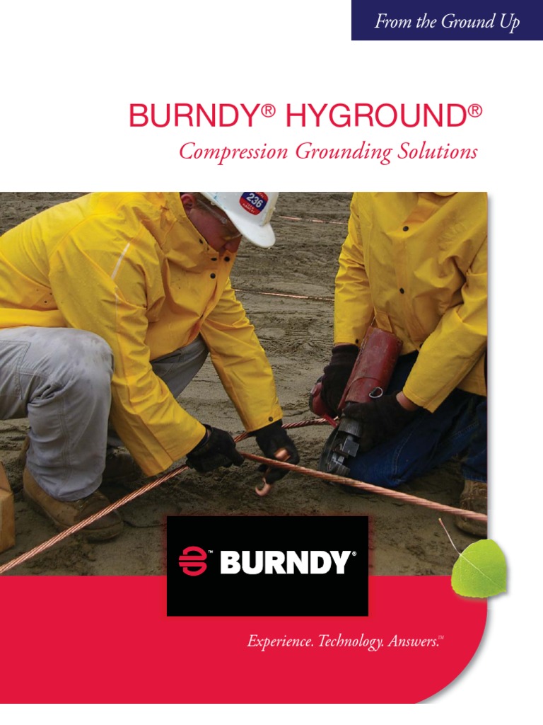 BURNDY Grounding Catalog PDF Electrical Connector Building, 40 OFF