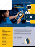 DTX Cableanalyzer Guía de Accesorios: Network