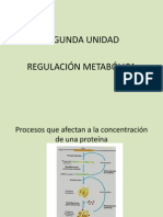 Regulación Metabólica