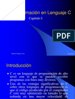 Programación en Lenguaje C Capitulo I