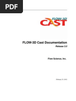 Flow3dcastv3.5 User Manual