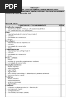 Check List Padarias 2009.2