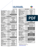 Plan de Estudio Psicologa