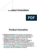 Product Innovation