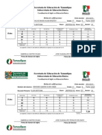 Boletas inglés