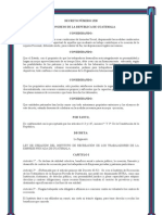 Ley Organica Del IRTRA Decreto 1528