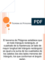 Teorema de Pitagoras