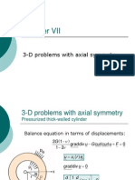 3-D Problems With Axial Symmetry
