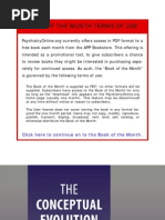 The Conceptual Evolution of DSM 5