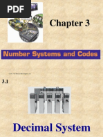 Chapter 3 - Number Systems and Codes