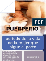 Puerperio y Lesiones Del Canal Del Parto.