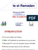 Diabète Et Ramadan M.ABID 2013