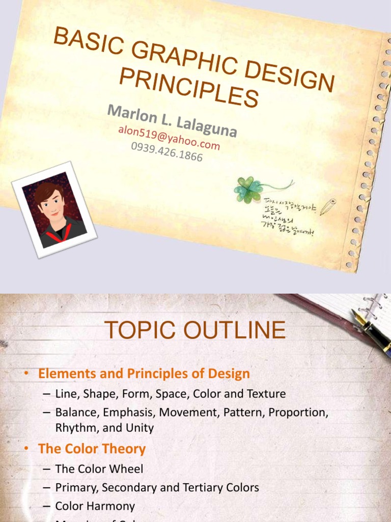 Graphic Design Principles Overview | PDF | Language Arts & Discipline | Art