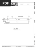 43AR104 Antenna: Dimensions (In.)