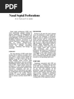 Nasal Septal Perforation