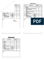 Cek Lis Persiapan Lelang