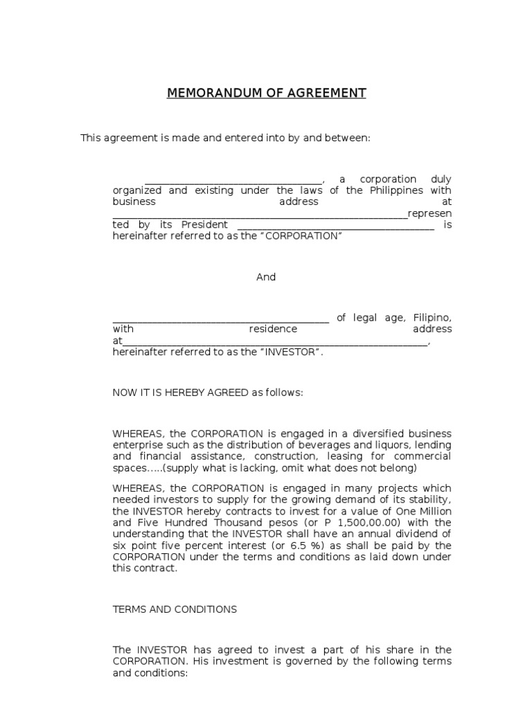 memorandum-of-agreement-pdf-investor-investing