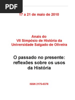 Anais VII Simpósio Universo