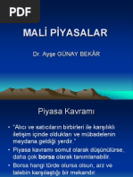 Mali Piyasalar-2013