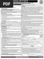 IAF - Recruiting Commissioned Officers in Meterology Branch (Male)
