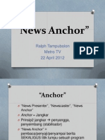 News Anchor